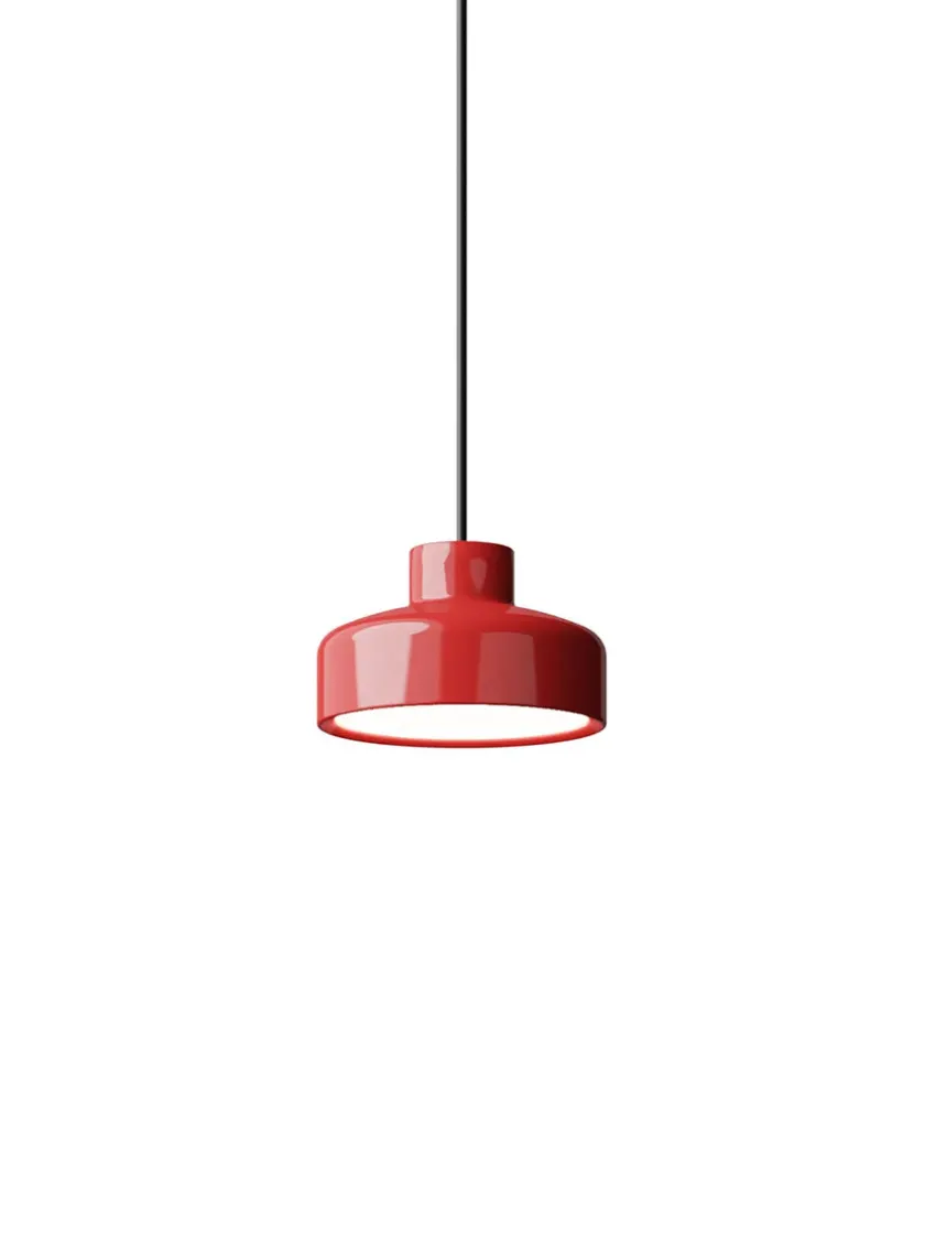 Nine Lacquer pendant small, grey fra> Pendler|Spots