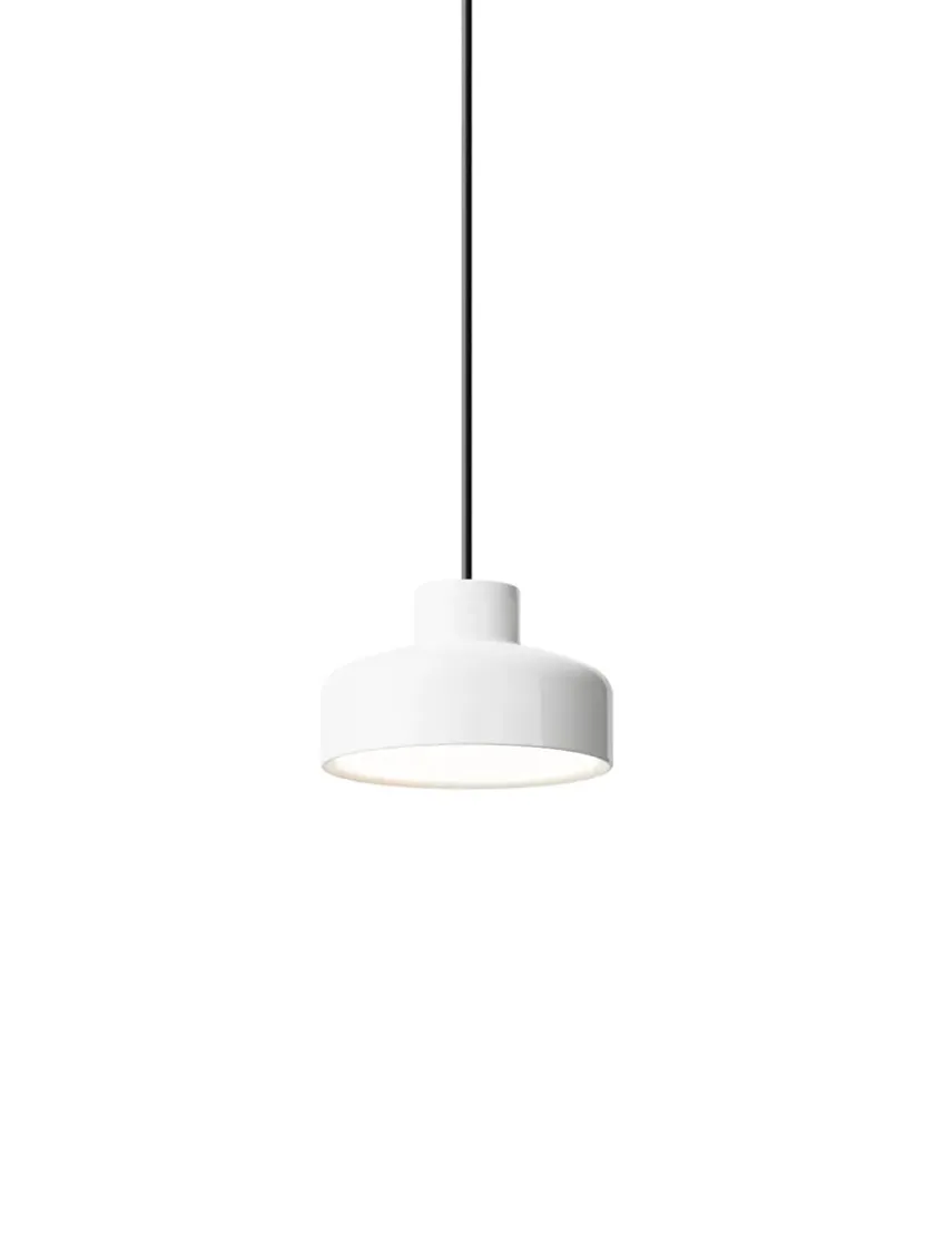 Nine Lacquer pendant small, grey fra> Pendler|Spots
