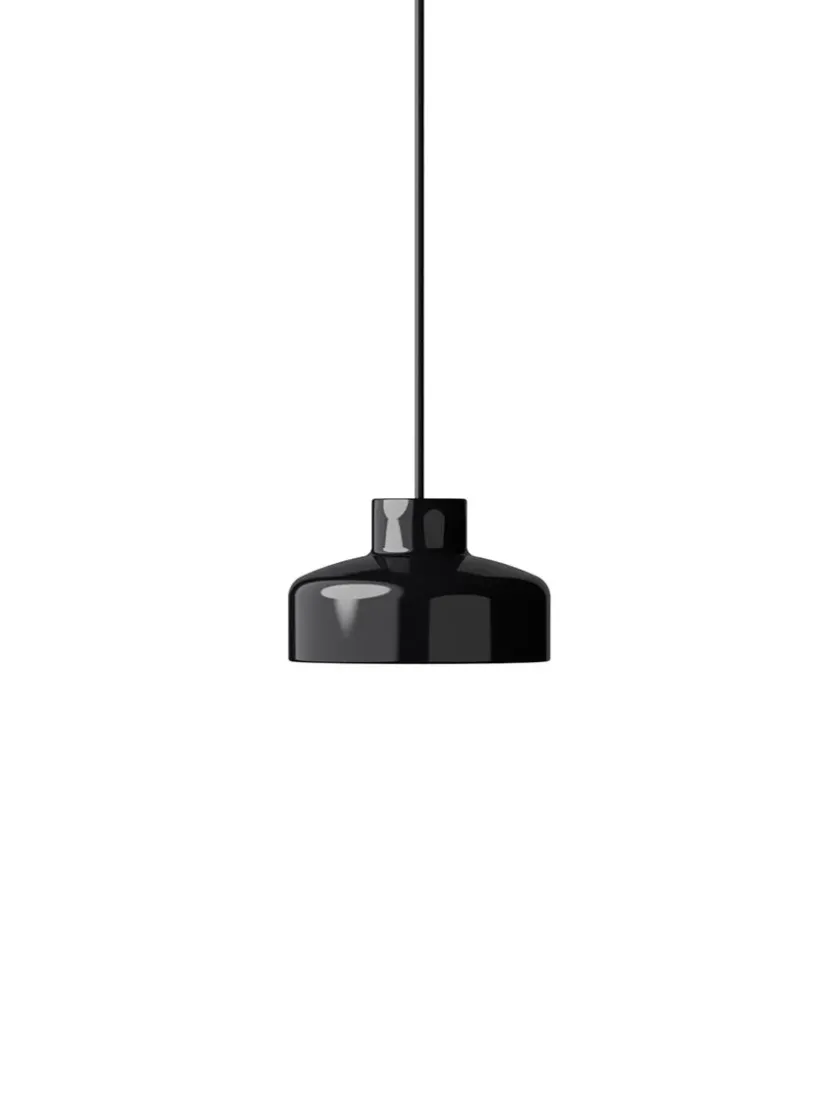 Nine Lacquer pendant small, grey fra> Pendler|Spots