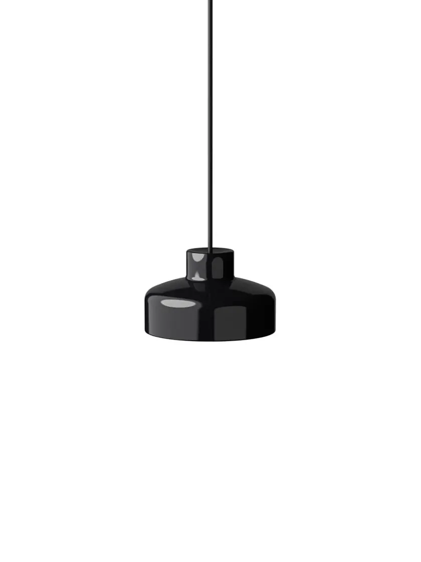 Nine Lacquer pendant small, grey fra> Pendler|Spots