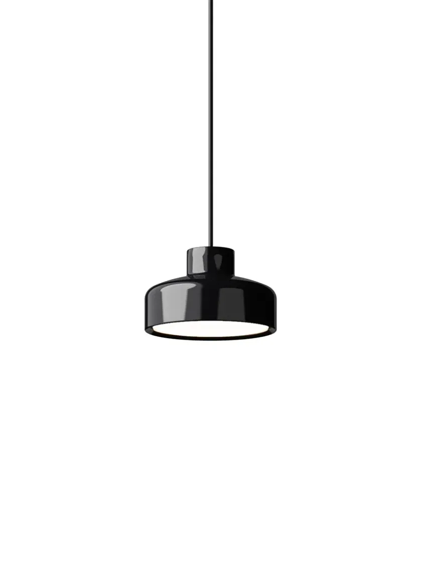 Nine Lacquer pendant small, grey fra> Pendler|Spots