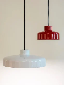 Nine Lacquer pendant small, red fra> Pendler|Spots