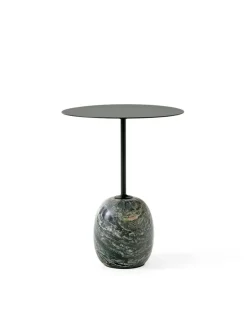 &Tradition Lato bord LN8, Deep Green & Verde Alpi Marble fra> Sideborde Og Små Borde