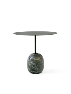 &Tradition Lato bord LN9, Deep Green & Verde Alpi Marble fra> Sideborde Og Små Borde