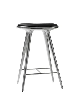 Mater Lav barstol i aluminium fra> Barstole