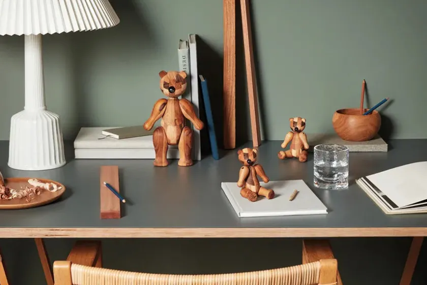 Kay Bojesen Lille Bjørn, reworked, Limited Edition af> Gaver Til Ham|Figurer