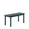 Muuto Linear Steel Bench, 110 cm fra> Havebænke