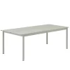 Muuto Linear Steel Table, 220x90 cm fra> Haveborde
