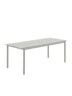 Muuto Linear Steel Table, 220x90 cm fra><noscript><img width=