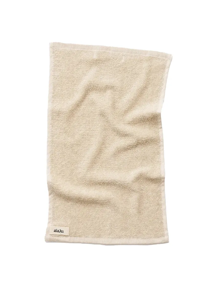 Aiayu Linen Hand Towel, 50 x 90 cm fra> Badeværelsestekstiler