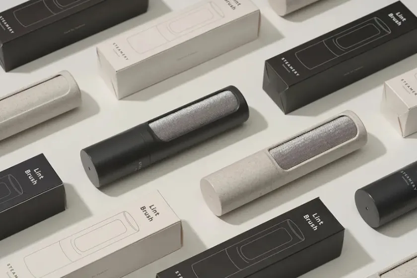 Steamery Stockholm Lint Brush, Dark Grey fra> Gaver Til Ham