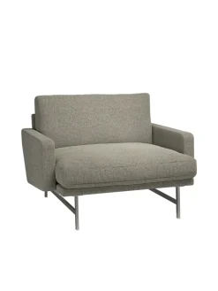 Fritz Hansen Lissoni PL111 Lounge Chair, Moss 015 fra> Lænestole