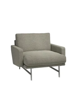 Fritz Hansen Lissoni PL111S Lounge Chair, Clay 012 fra><noscript><img width=