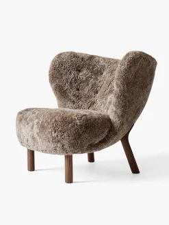 &Tradition Little Petra inkl. skammel, Sheepskin Sahara fra><noscript><img width=