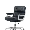 Vitra Lobby Chair ES 104 kontorstol, sort læder fra> Kontorstole