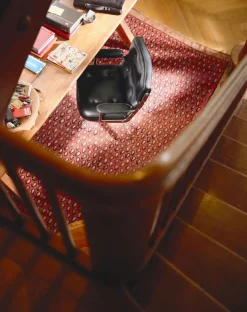 Vitra Lobby Chair ES 104 kontorstol, sort læder fra> Kontorstole