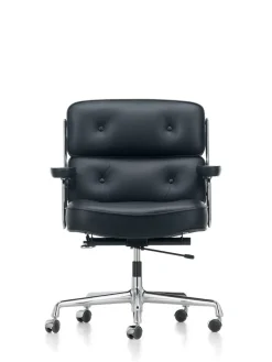 Vitra Lobby Chair ES 104 kontorstol, sort læder fra><noscript><img width=