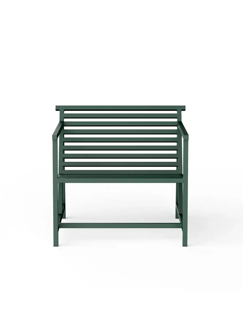 Nine Lounge Chair, grøn fra 19 Outdoors> Udendørs Loungemøbler|Havestole