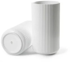 Lyngby Porcelæn Lyngbyvasen blå glas fra><noscript><img width=