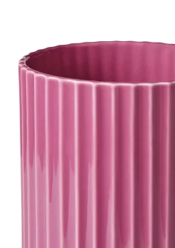Lyngby Porcelæn Lyngbyvasen blå glas fra><noscript><img width=