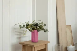 Lyngby Porcelæn Lyngbyvasen i grøn glas fra><noscript><img width=