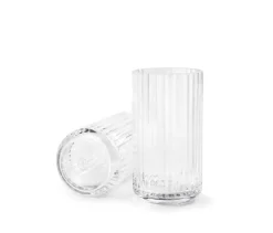 Lyngby Porcelæn Lyngbyvasen i hvid fra><noscript><img width=