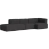 HAY Mags Soft 3 pers. sofa, kombination 4, højre fra> Sofaer