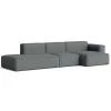 HAY Mags Soft Low 3 pers. sofa, kombination 4, højre fra> Sofaer