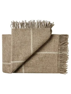 Silkeborg Uldspinderi Mandø Plaid, medium grey fra><noscript><img width=