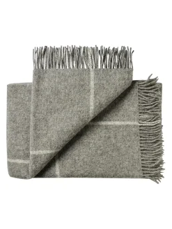 Silkeborg Uldspinderi Mandø Plaid, oak brown fra><noscript><img width=