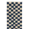Ferm Living Mara Washable Rug 90 x 150 cm, deep blue fra> Gulvtæpper