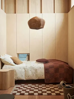 Ferm Living Mara Washable Rug 90 x 150 cm, rust fra> Gulvtæpper