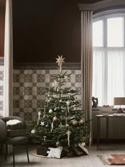 Ferm Living Marble Baubles, M, sæt á 4 stk. fra><noscript><img width=