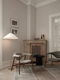 GUBI Masculo Lounge Chair fra> Loungestole|Lænestole