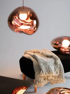 Tom Dixon Melt Pendant Copper, 50 cm fra> Pendler|Spots