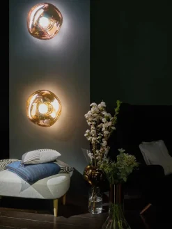 Tom Dixon Melt Surface Væglampe, chrome fra><noscript><img width=