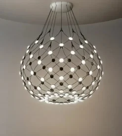 Luceplan Mesh LED pendel Ø100 fra><noscript><img width=