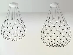 Luceplan Mesh LED Pendel, Ø55 fra><noscript><img width=