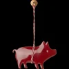 Maileg Metal ornament, Gris - rød fra> Juletræspynt