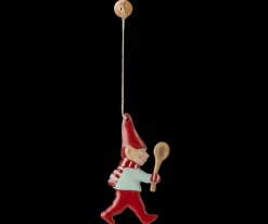 Maileg Metal ornament, Nisse - Ske fra> Nisser|Juletræspynt