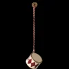 Maileg Metal Ornament, tromme, lille - rød fra> Juletræspynt