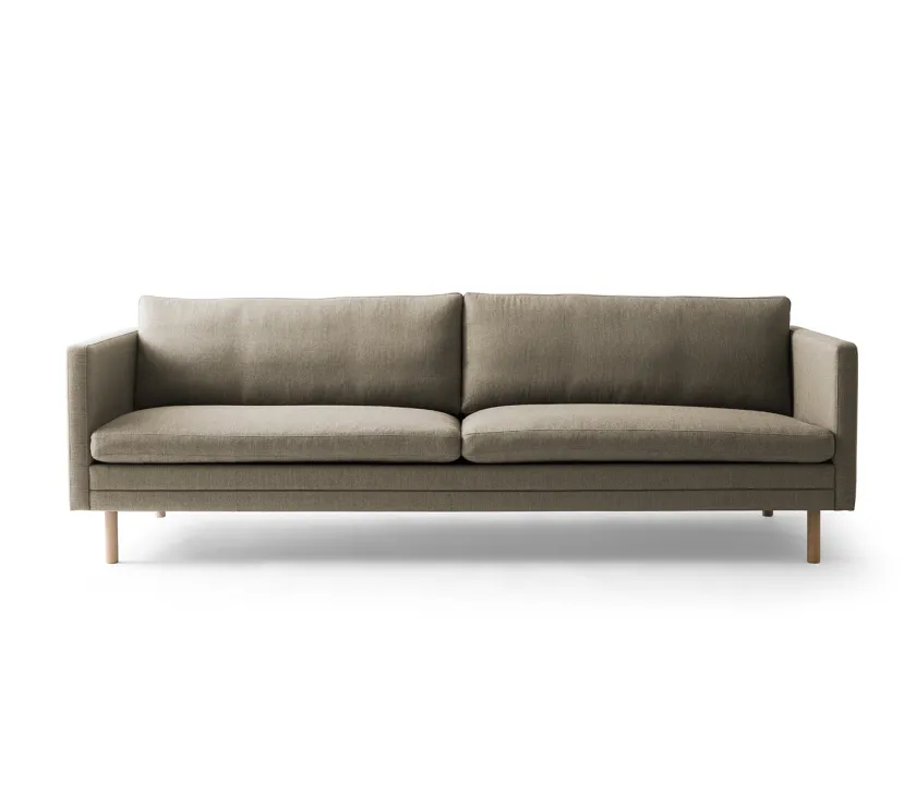 Mogens Hansen MH276 4 pers. sofa i Baltique anilinlæder fra> Sofaer