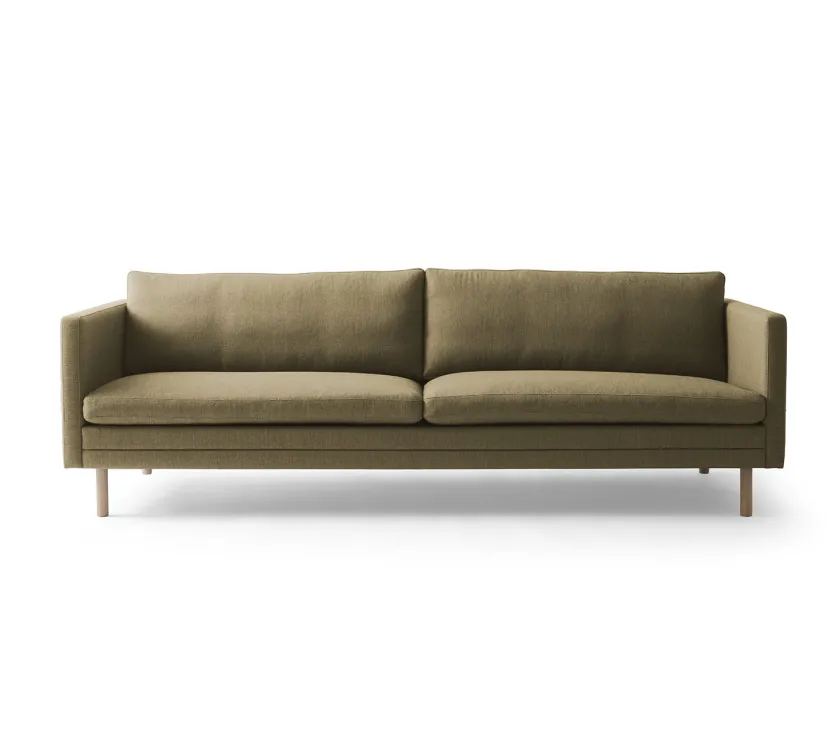 Mogens Hansen MH276 4 pers. sofa i Baltique anilinlæder fra> Sofaer
