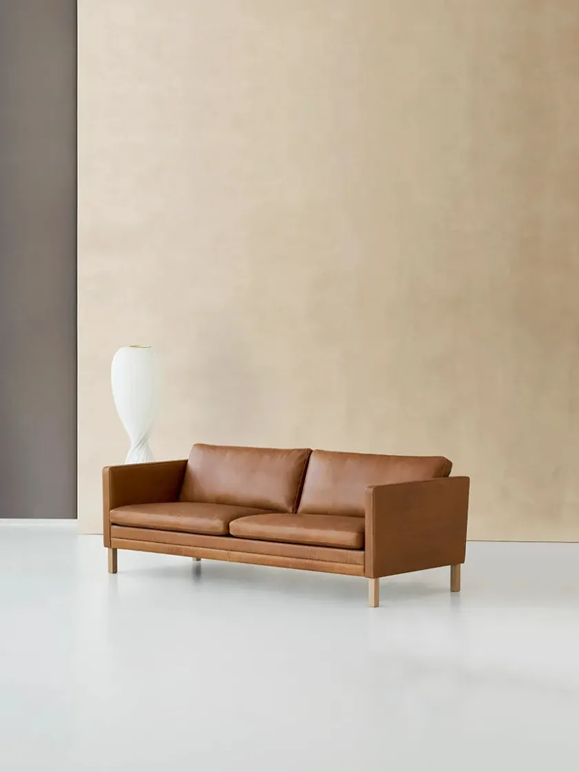Mogens Hansen MH2614/MH2615 sofa, Frej læder fra> Sofaer