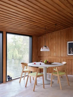 Muuto Midst Table Ø 160 cm, dark oiled oak fra><noscript><img width=