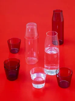 Nine Milk, set of 1 carafe + 2 glasses, yellow fra><noscript><img width=