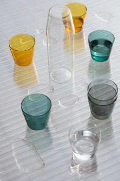 Nine Milk, set of 1 carafe + 2 glasses, yellow fra><noscript><img width=