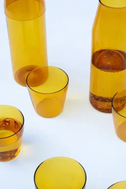 Nine Milk, set of 1 carafe + 2 glasses, yellow fra><noscript><img width=