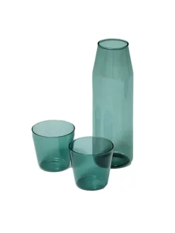 Nine Milk, set of 1 carafe + 2 glasses, yellow fra><noscript><img width=