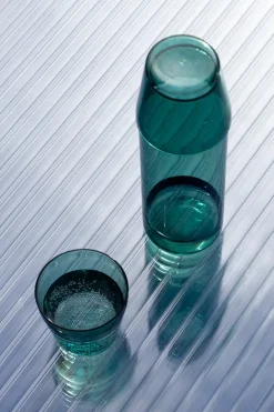Nine Milk, set of 1 carafe + 2 glasses, yellow fra><noscript><img width=